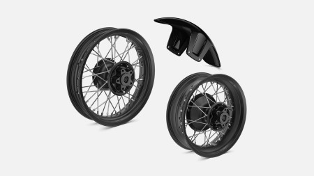 Диски чорні 3,0 x 16” і 5,0 x 16”